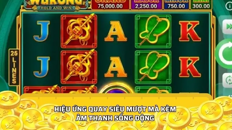 Hiệu ứng quay siêu mượt mà kèm âm thanh sống động