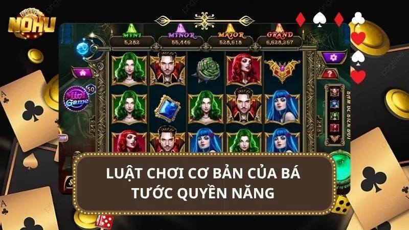 Luật chơi là bước đầu người chơi phải nắm trước khi cược